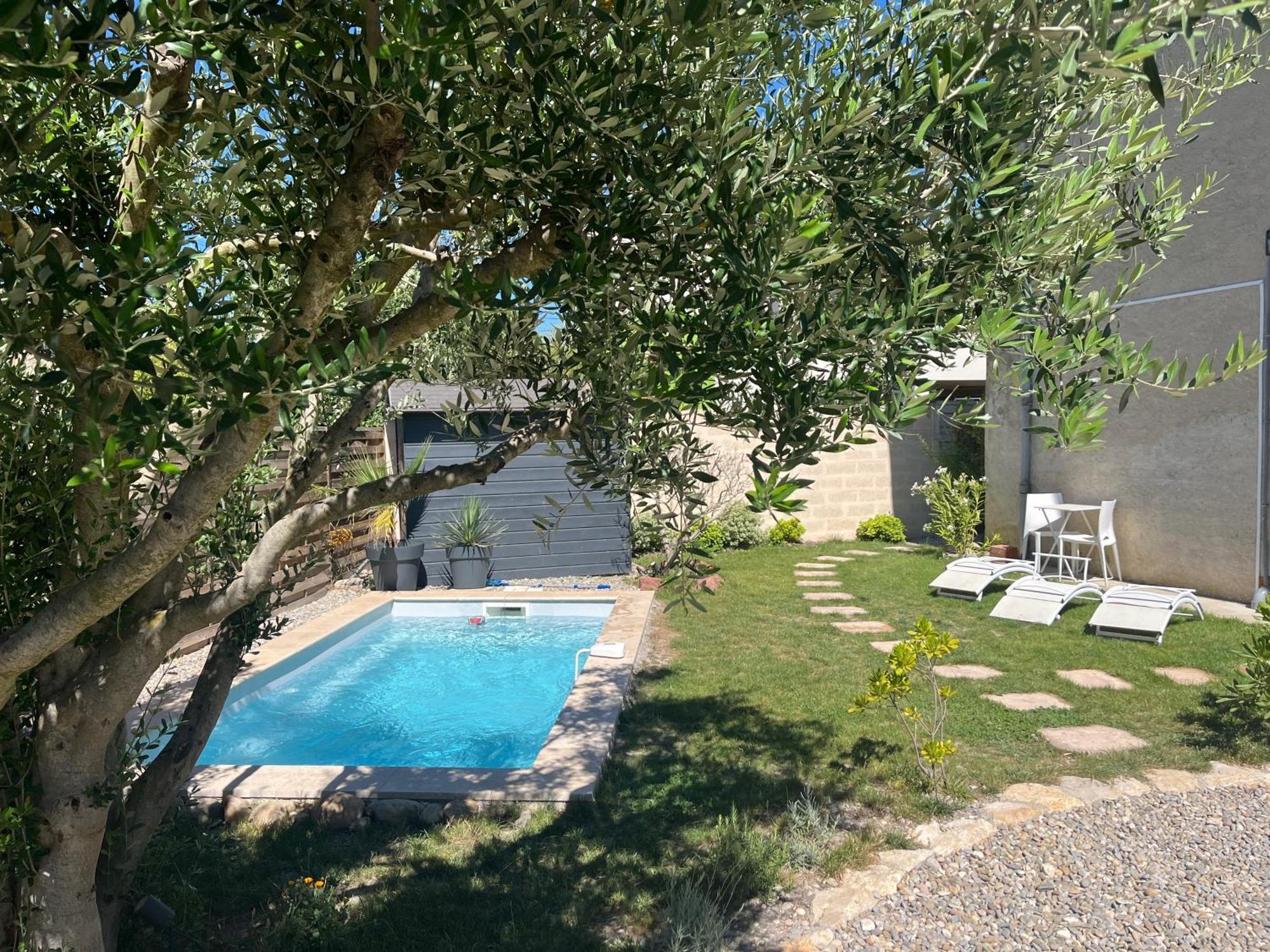 Apartament Sasha'Blue-Terrasse Jardin-Park-Clim-Piscine LʼIsle-sur-la-Sorgue Zewnętrze zdjęcie